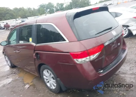 2016 Honda Odyssey Ex-L from USA, damaged, VIN 5FNRL5H64GB046821